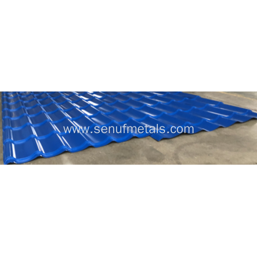 Glazed tile sheet roofing roll forming machine